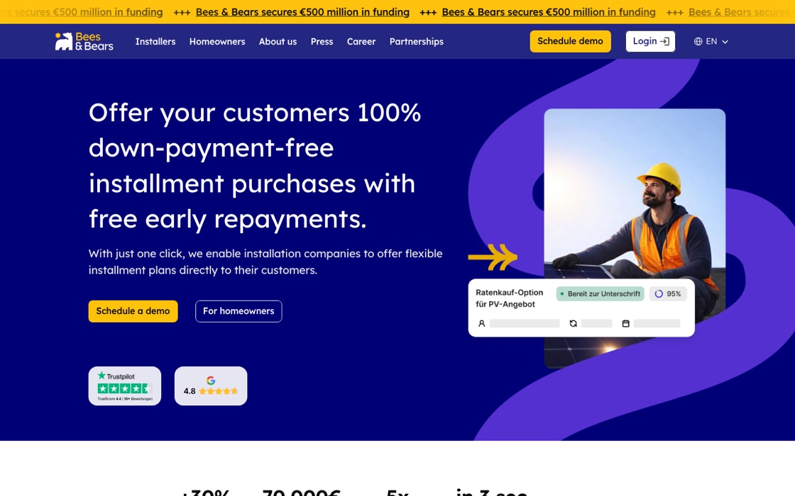 Homepage of Bees & Bears